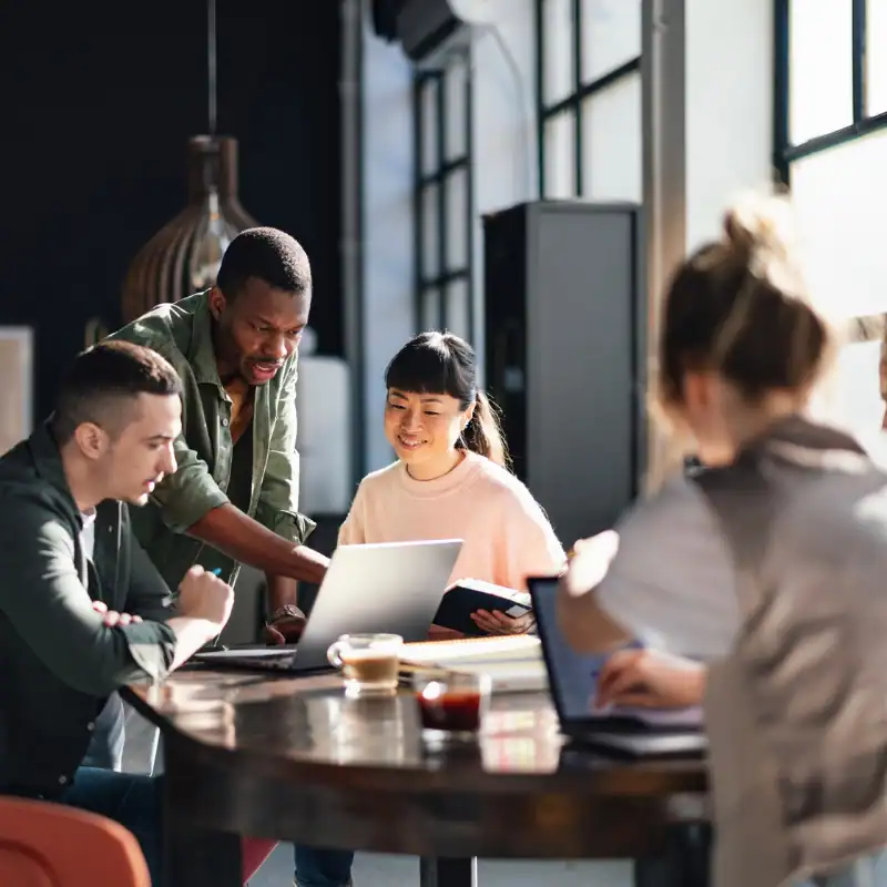 Homepage - Overleg tussen collega's